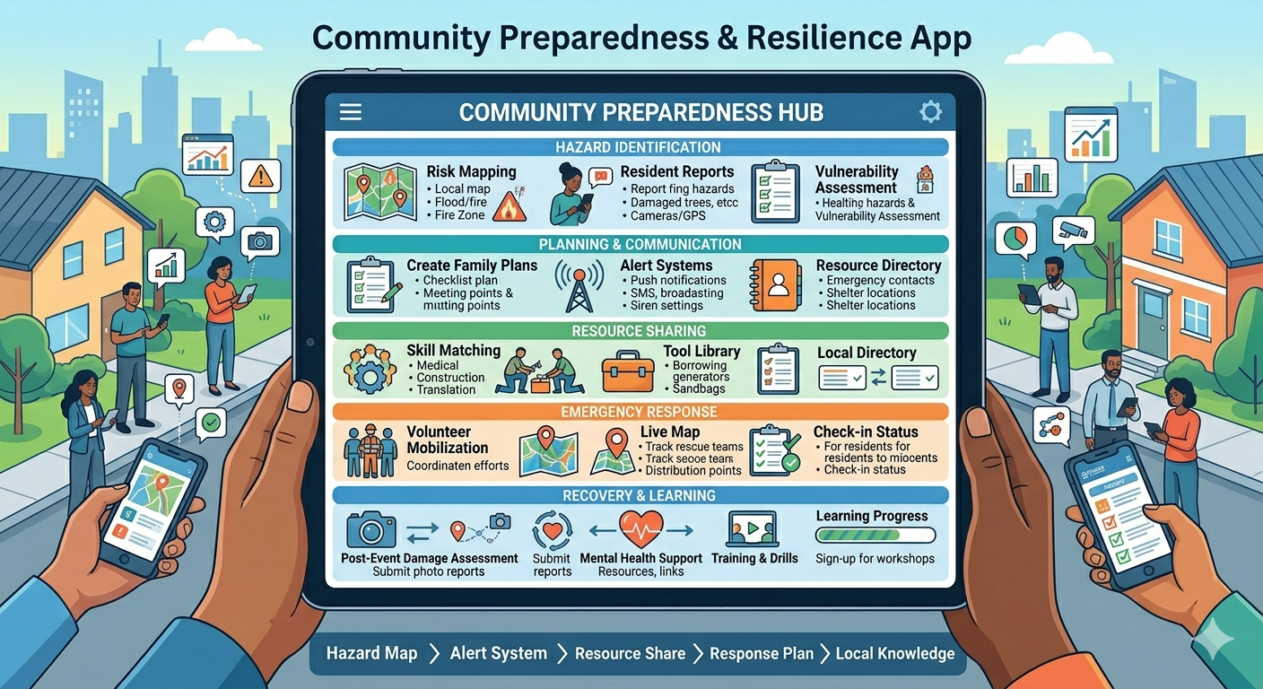 Community Preparedness App